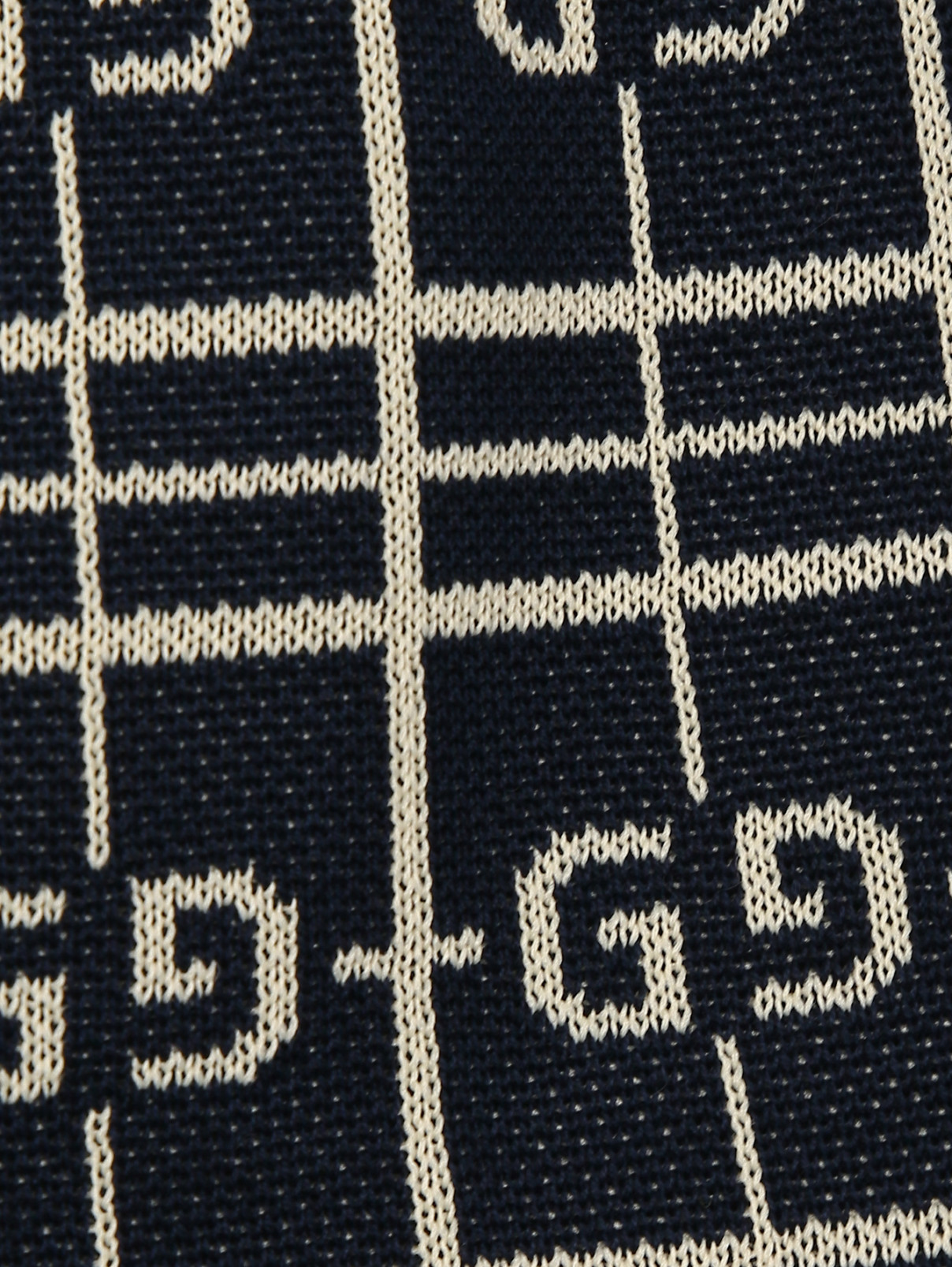 Трикотажные брюки с узором Gucci  –  Деталь  – Цвет:  Узор