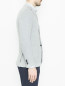 Трикотажный пиджак на пуговицах с карманами LARDINI  –  МодельВерхНиз1