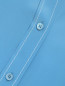 Блуза из смешанного шелка свободного кроя Moschino Boutique  –  Деталь