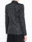 Жакет декорированный вышивкой из металлизированной нити Karl Lagerfeld  –  МодельВерхНиз1