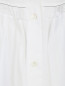 Блуза из хлопка с драпировкой Alexachung  –  Деталь