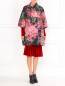 Легкое пальто из хлопка с цветочным узором Antonio Marras  –  Модель Общий вид