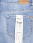 Укороченные джинсы из светлого денима Weekend Max Mara  –  Деталь