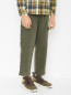 Однотонные брюки с накладными карманами Aspesi  –  МодельВерхНиз