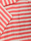 Блуза из смешанного льна с узором полоска Marina Rinaldi  –  Деталь