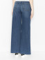 Широкие джинсы с бахромой 3x1  –  МодельВерхНиз2