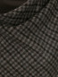 Платье из шерсти со сборкой на талии и узором "клетка" Moschino  –  Деталь