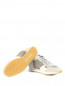 Кроссовки из кожи с фактурными вставками Philippe Model  –  Обтравка5