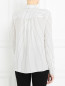 Блуза из шелка с узором TIBI  –  Модель Верх-Низ1