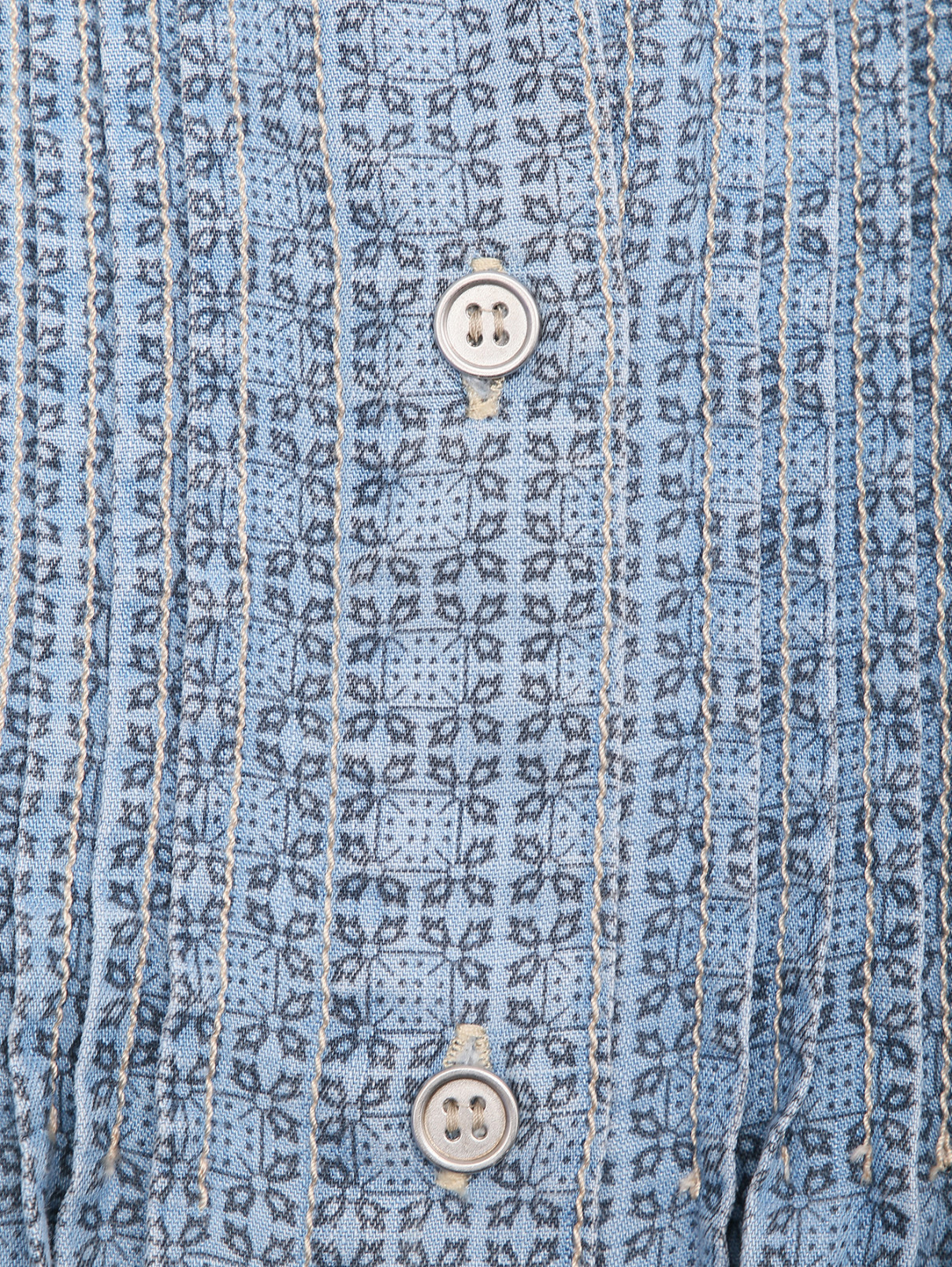 Рубашка с узором и коротким рукавом Persona by MR  –  Деталь1  – Цвет:  Узор