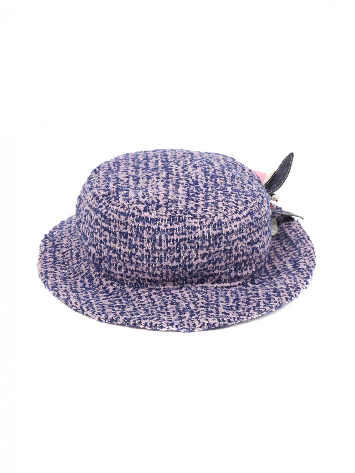 Шляпа с узором и декором MiMiSol  –  Общий вид  – Цвет:  Узор