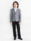 Пиджак с трикотажной вставкой на спинке Gaultier Junior  –  Модель Общий вид