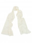Легкий шарф из хлопка с кружевным декором IL Trenino  –  Общий вид