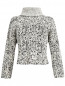 Укороченный свитер из смешанной шерсти Jean Paul Gaultier  –  Общий вид