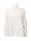 Блуза из хлопка с вышивкой Essentiel Antwerp  –  Общий вид