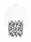 Рубашка изо льна с декоративной отделкой Voyage by Marina Rinaldi  –  Общий вид