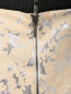 Юбка-миди из хлопка с узором декорированная камнями Antonio Marras  –  Деталь