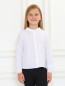 Блуза из хлопка с рельефными швами Baby Dior  –  Модель Верх-Низ
