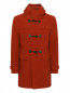 Пальто из шерсти с накладными карманами Herno  –  Общий вид