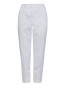 Укороченные брюки узкого кроя Emporio Armani  –  Общий вид