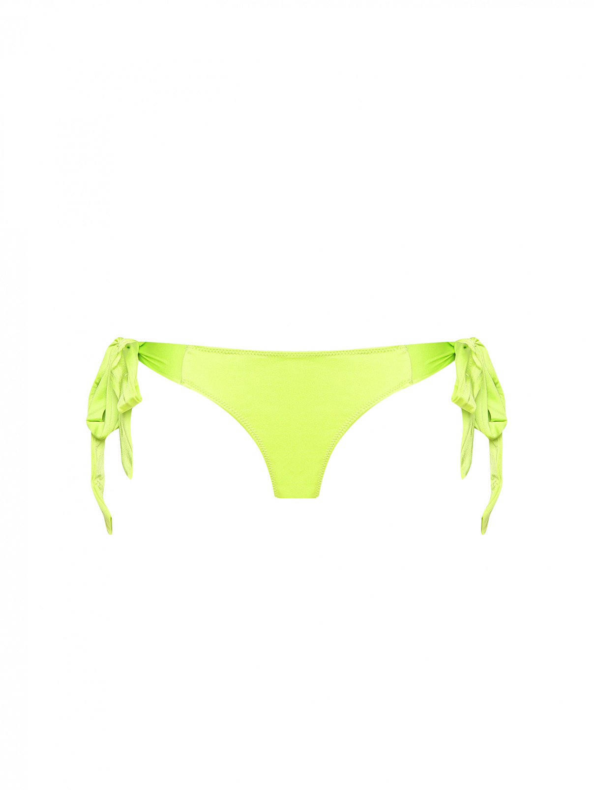 Купальник низ однотонный Frankies Bikinis  –  Общий вид  – Цвет:  Зеленый