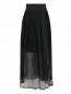 Полупрозрачная юбка-миди с контрастной отделкой Dorothee Schumacher  –  Общий вид
