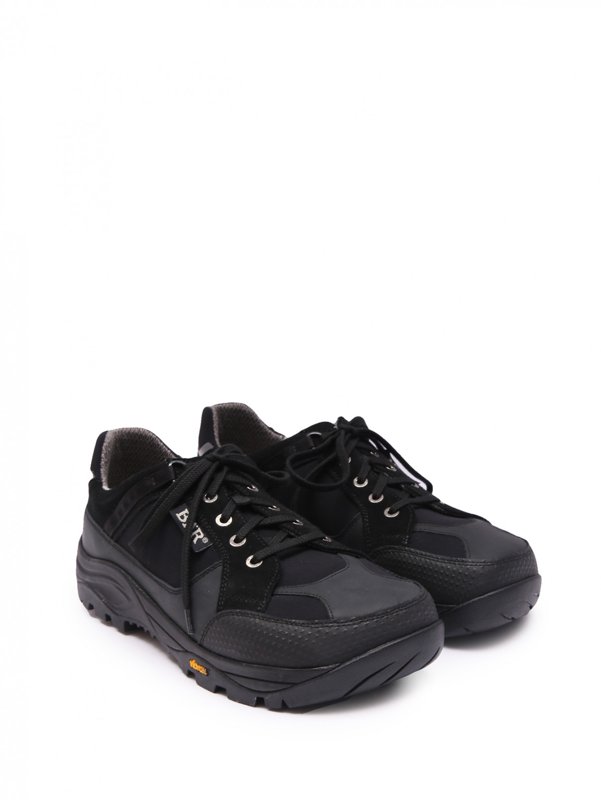 Комбинированные ботинки на шнурках BAER  –  Общий вид