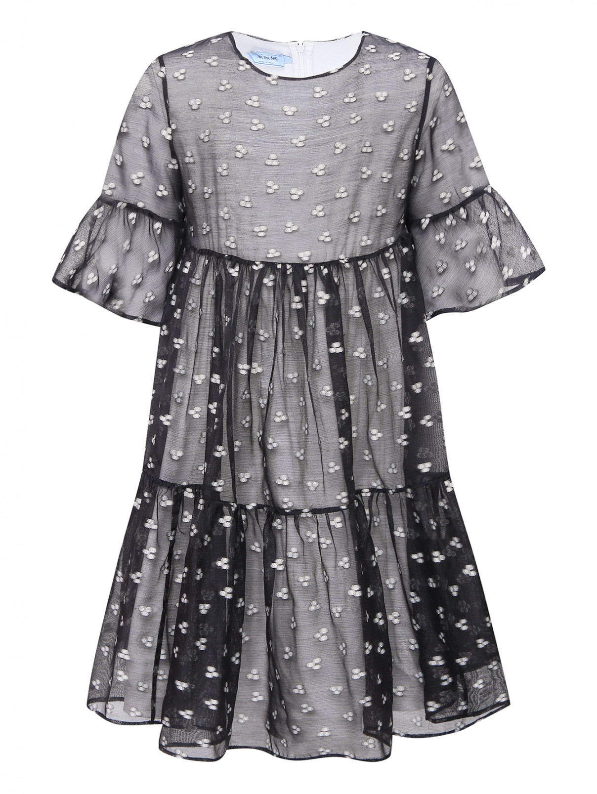 Двойное платье с узором MiMiSol  –  Общий вид  – Цвет:  Узор