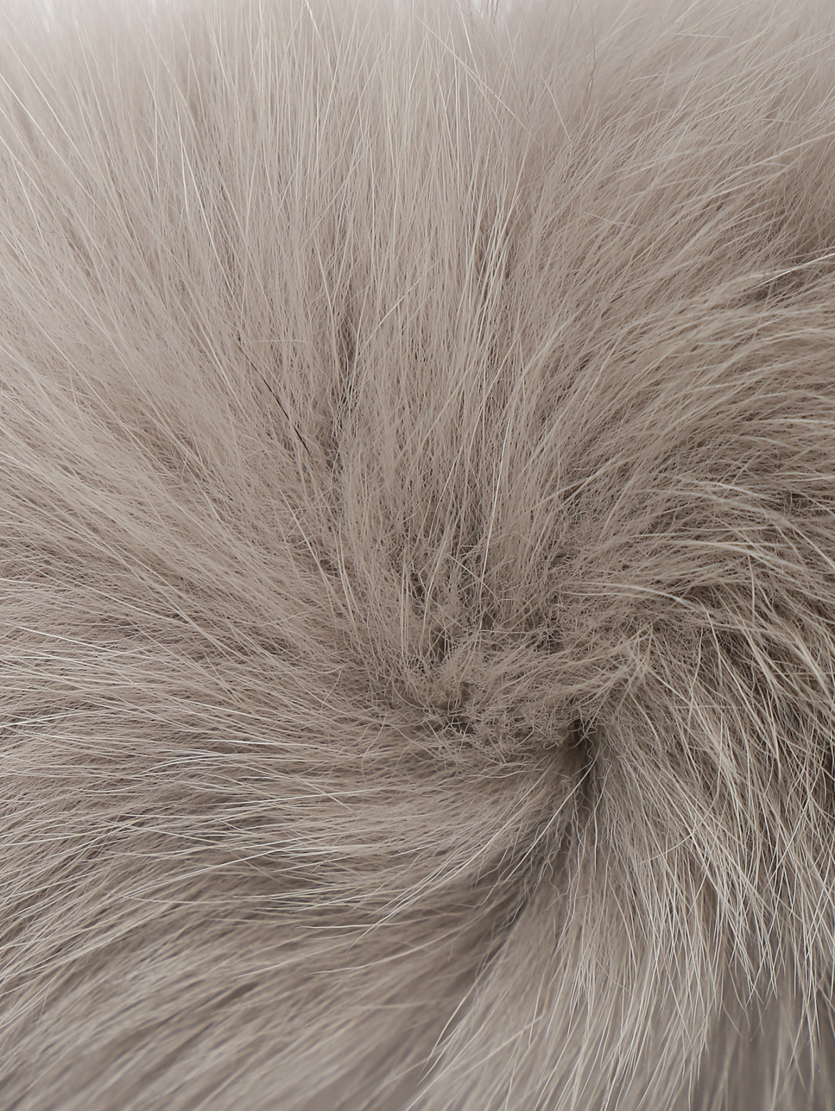 Воротник из меха лисы Max Mara  –  Деталь  – Цвет:  Серый