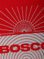 Трикотажная футболка из хлопка с аппликацией BOSCO  –  Деталь