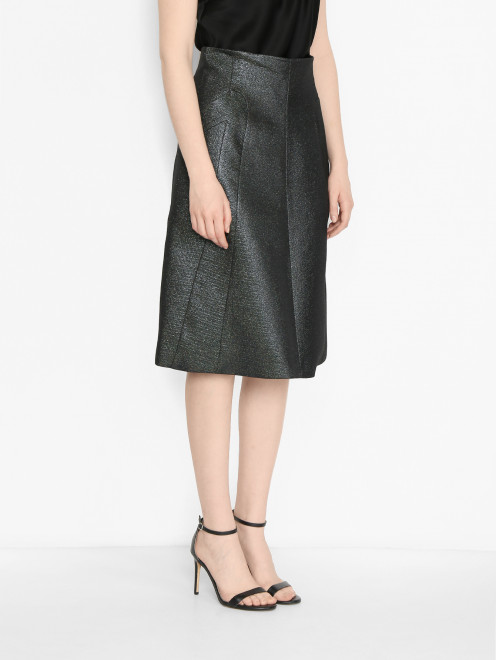 Юбка на молнии с карманами Jil Sander - МодельВерхНиз
