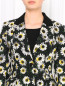 Жакет с цветочным узором Moschino Cheap&Chic  –  Модель Общий вид1