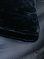 Пуховик на молнии с отделкой из бархата Moncler  –  Деталь