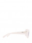Солнцезащитные очки в белой оправе Sportmax  –  Обтравка2