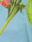 Топ хлопковый с цветочным узором MiMiSol  –  Деталь