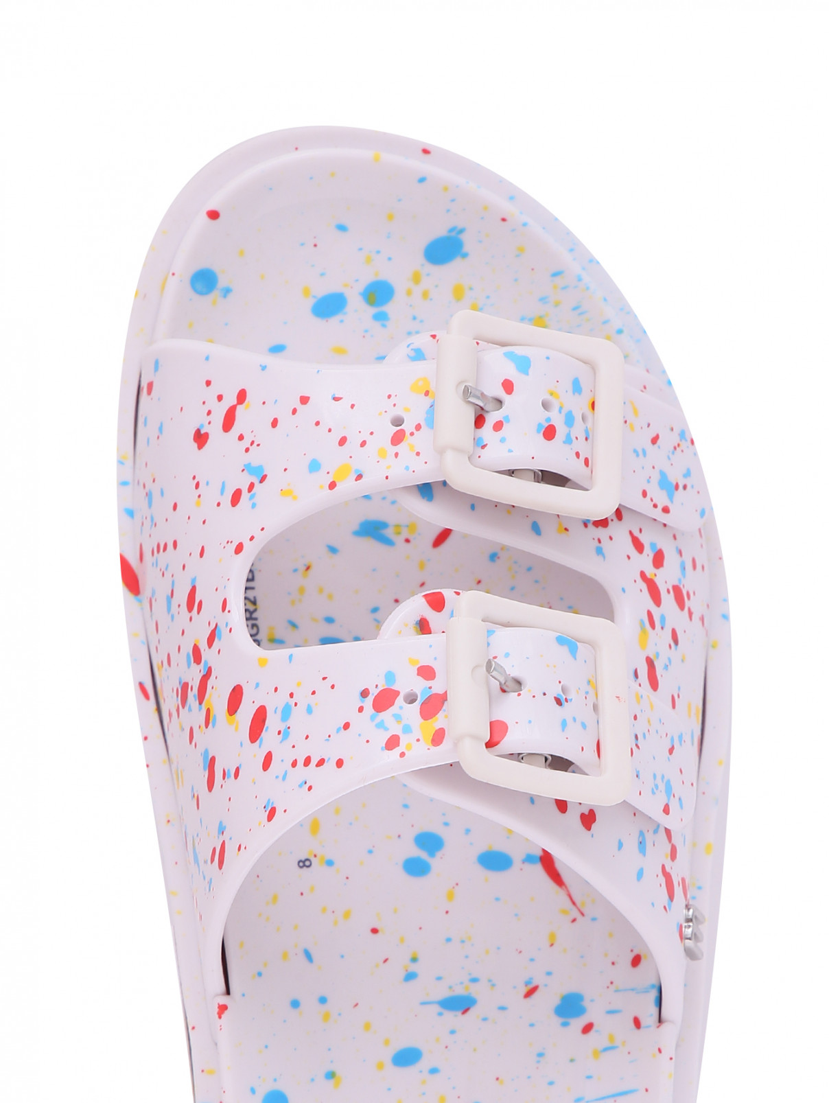 Пантолеты с узором и пряжками Melissa  –  Обтравка3  – Цвет:  Узор