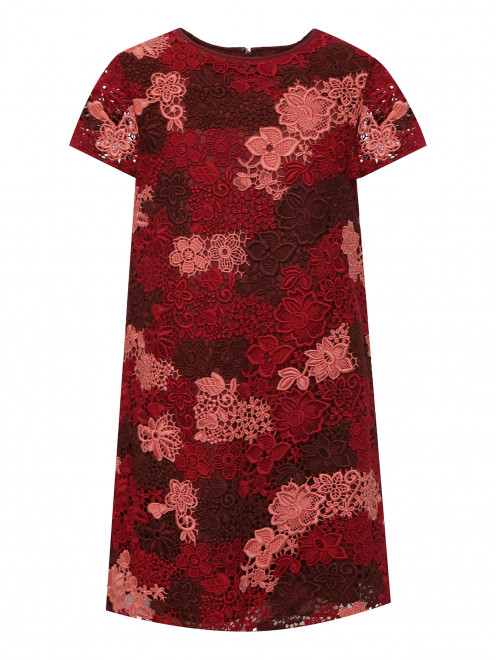 Платье из фактурного кружева Burberry - Общий вид
