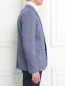 Пиджак однобортный из хлопка Armani Collezioni  –  Модель Верх-Низ2