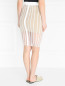 Прозрачная юбка-миди из шелка La Perla  –  Модель Верх-Низ1