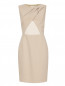 Платье-футляр с драпировкой и круглым вырезом Kira Plastinina  –  Общий вид