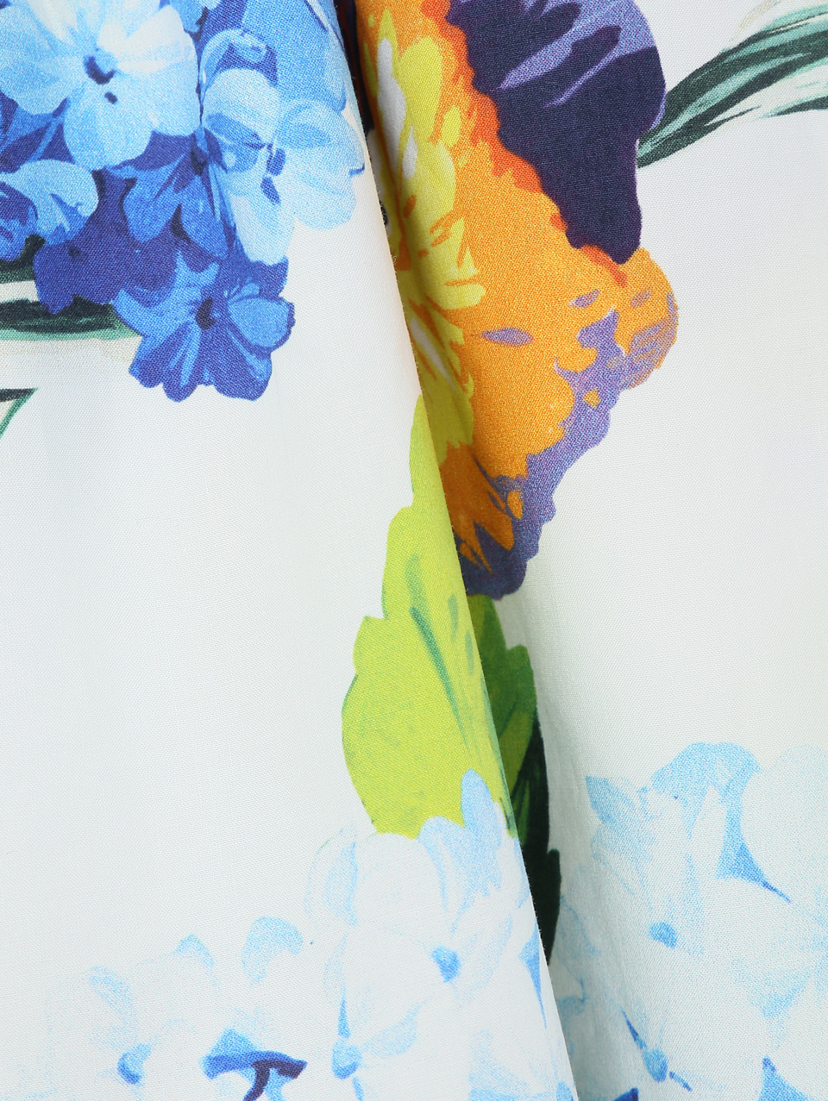 Платье на лямках с узором Dolce & Gabbana  –  Деталь1  – Цвет:  Узор
