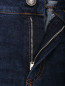 Укороченные джинсы из хлопка Sportmax  –  Деталь