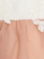 Платье свободного кроя с вышивкой Caf  –  Деталь