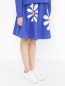 Хлопковая юбка с пайетками Marni  –  МодельВерхНиз