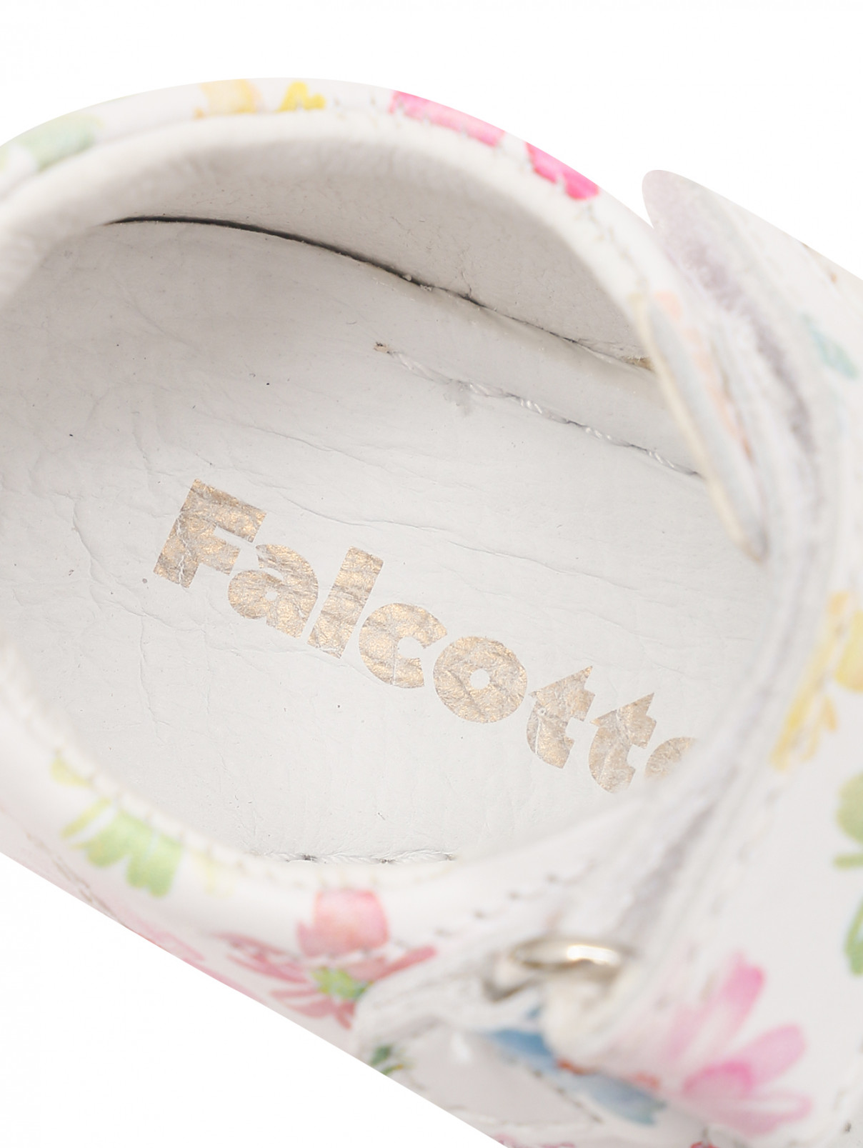 Сандалии из кожи с цветочным узором FALCOTTO  –  Деталь1  – Цвет:  Узор