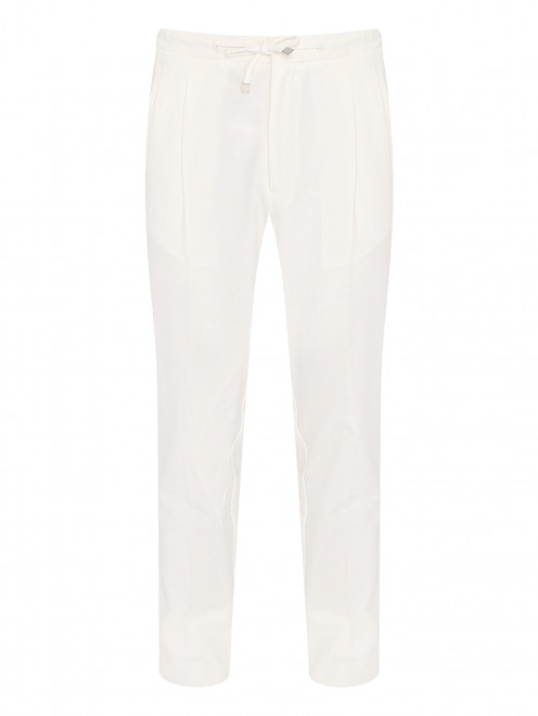Трикотажные брюки с карманами LARDINI - Общий вид