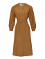 Платье свободного кроя с накладными карманами Max Mara  –  Общий вид