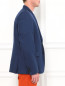 Однобортный пиджак из хлопка и льна Paul Smith  –  Модель Верх-Низ2