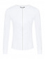 Блуза приталенная из хлопка Comma  –  Общий вид