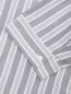 Блуза из хлопка с узором полоска Max Mara  –  Деталь1